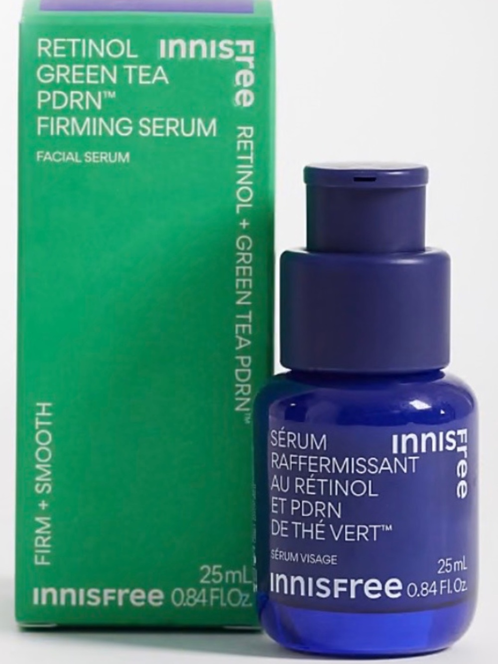 Brand New InnisFree Serum 1% Retinol Green Tea PDRN Firming Vegan Serum 25ml